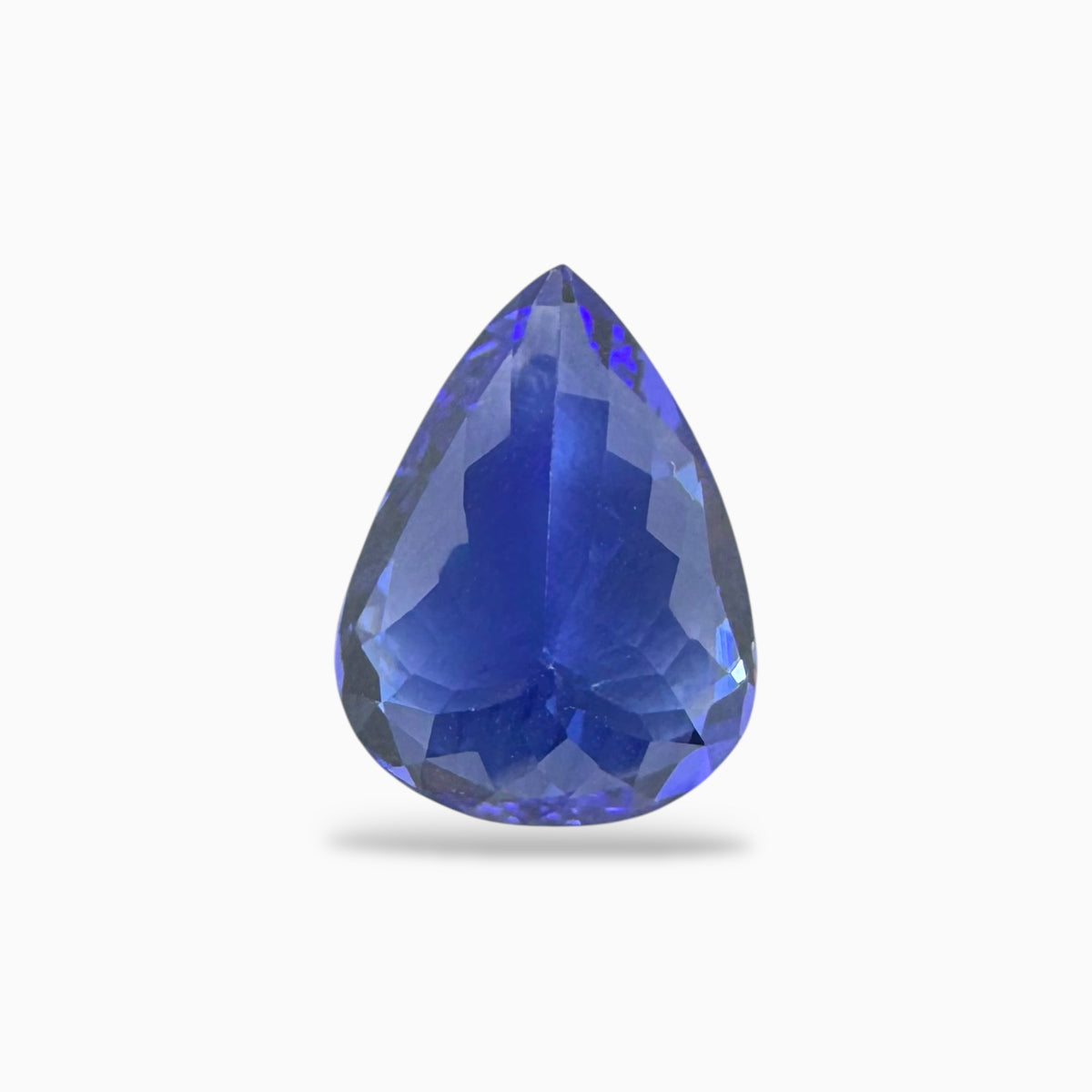 Tanzanite Pear Stone 8.64 Carats 15.7 X 11.9 mm
