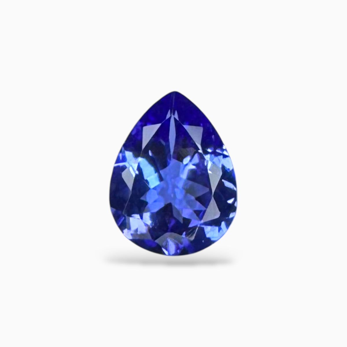 Tanzanite Pear Stone Pair For Jewellery 3.20 Carats 9.1 X 7.1 mm