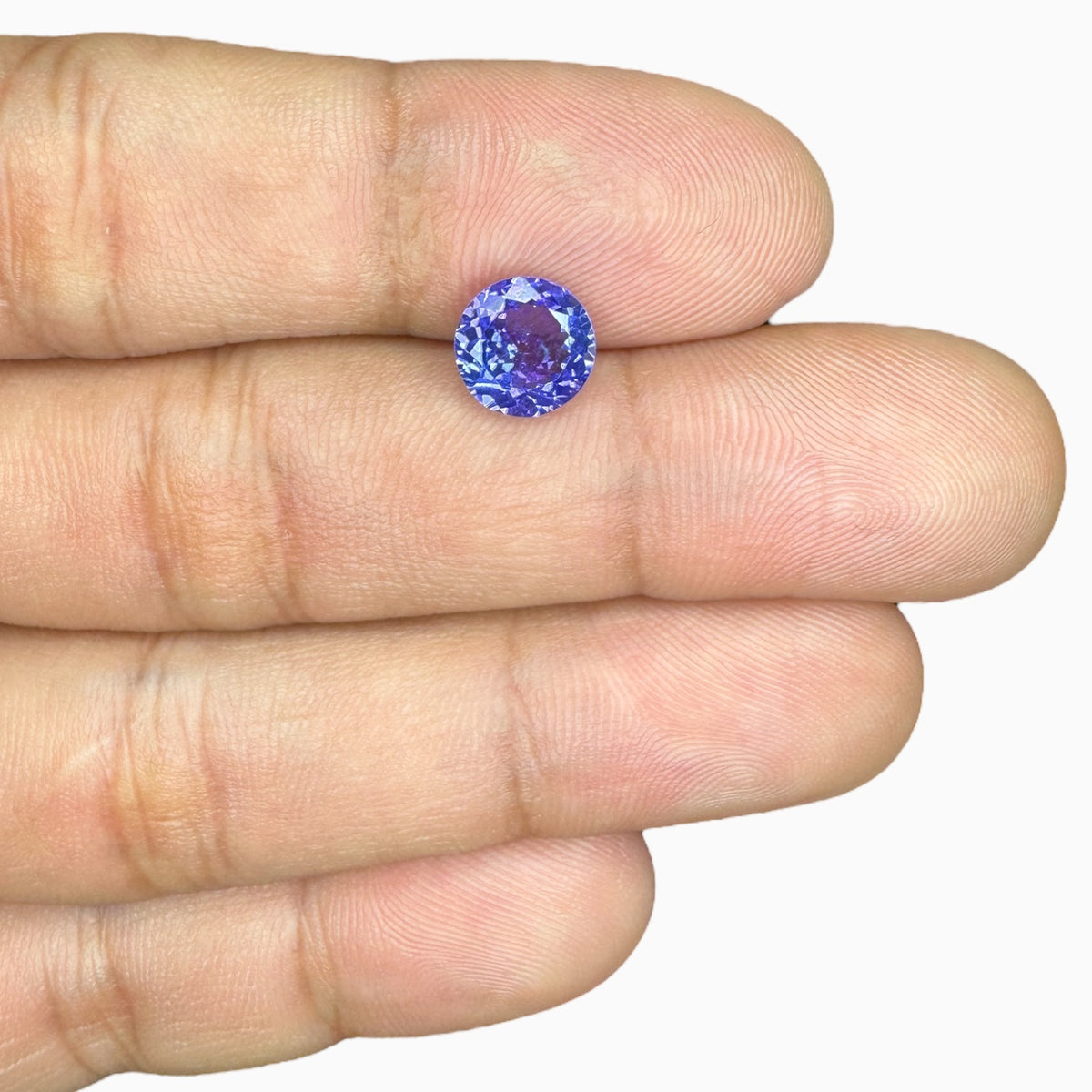 Tanzanite Round Stone 2.11 Carats 8.1 mm