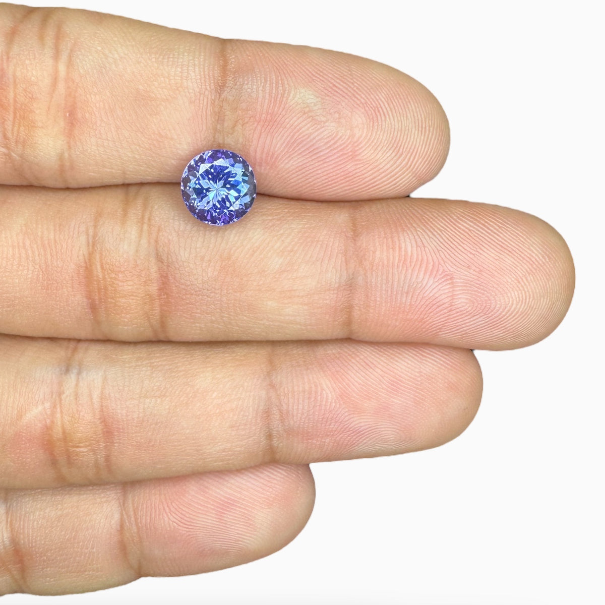 Tanzanite Round Stone 2.42 Carats 8.1 mm