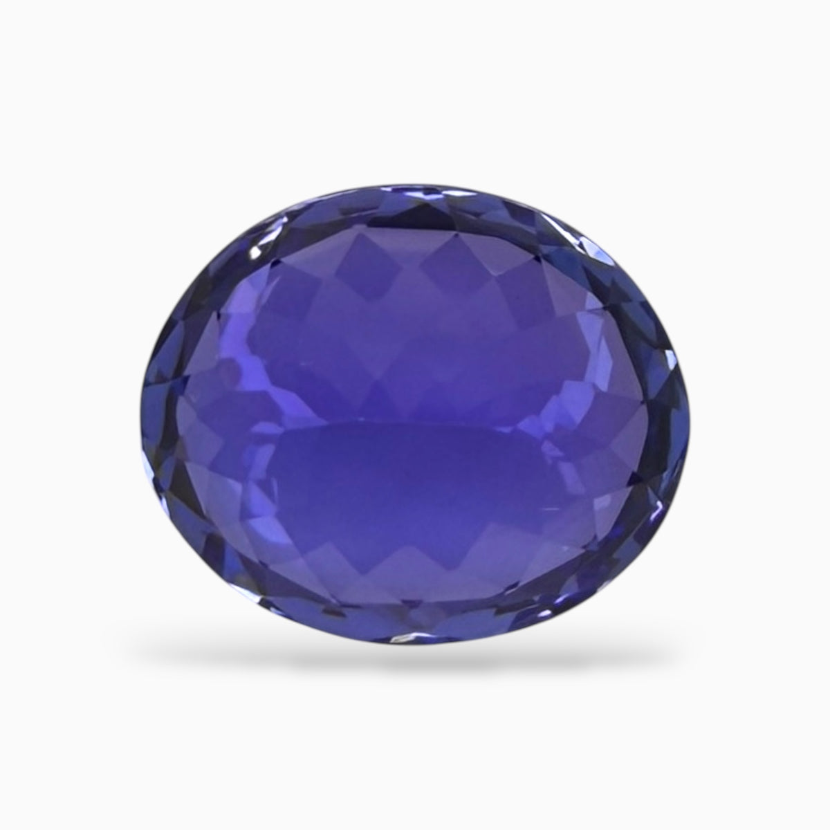 Tanzanite Stone Oval Cut 5.12 Carats 12x10 mm From Tanzania