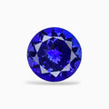 Tanzanite Stone Round 4.49 Carats 10.1 mm