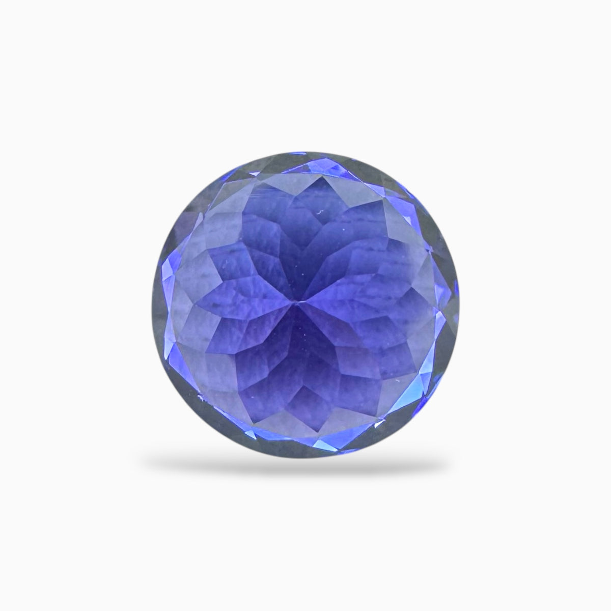 Tanzanite Stone Round 4.49 Carats 10.1 mm