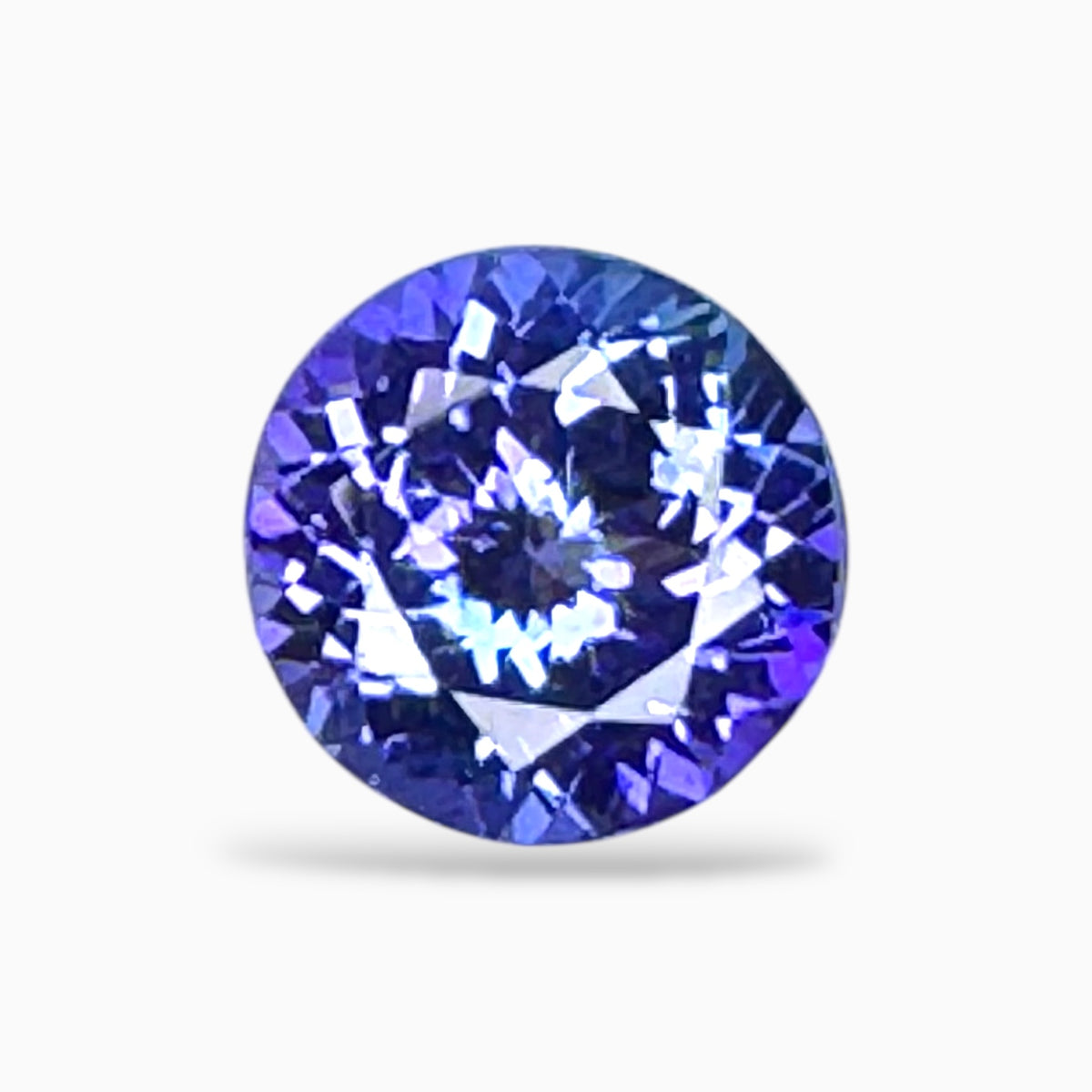 Tanzanite Stone Round Shape 2.52 Carats 9 mm