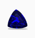 Tanzanite Trilliant Cut Stone 41.53 Carats 22 X 21.8 mm