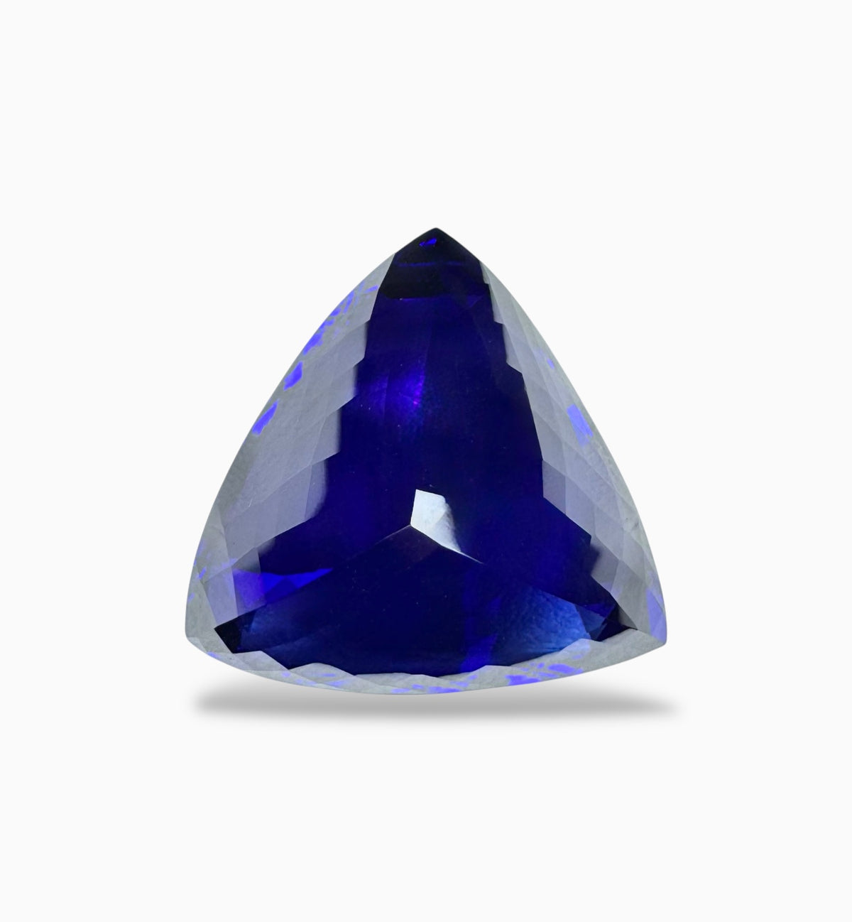 Tanzanite Trilliant Cut Stone 41.53 Carats 22 X 21.8 mm