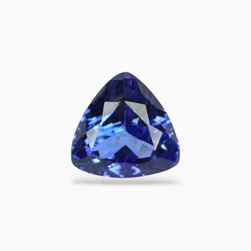 Tanzanite Trilliant Stone Pair For Earrimgs 2.70 Carats 7.1 X 7.1 mm
