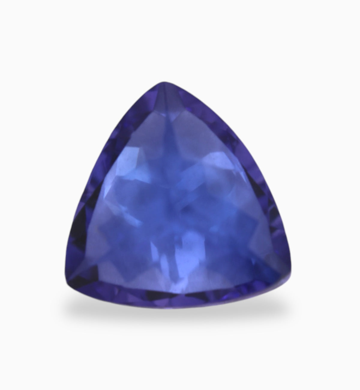 Natural Tanzanite Stone in Trilliant Shape 1.59 Carats Size 7.7x7.8mm