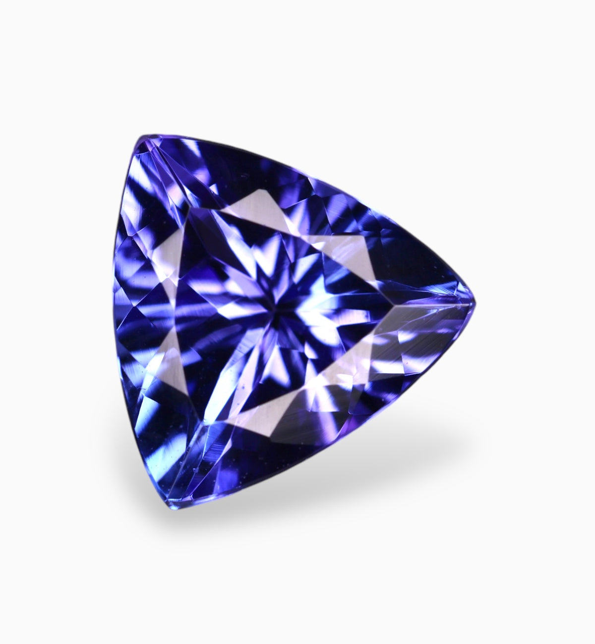 Natural Tanzanite Stone in Trilliant Shape 1.64 Carats Size 8x8mm