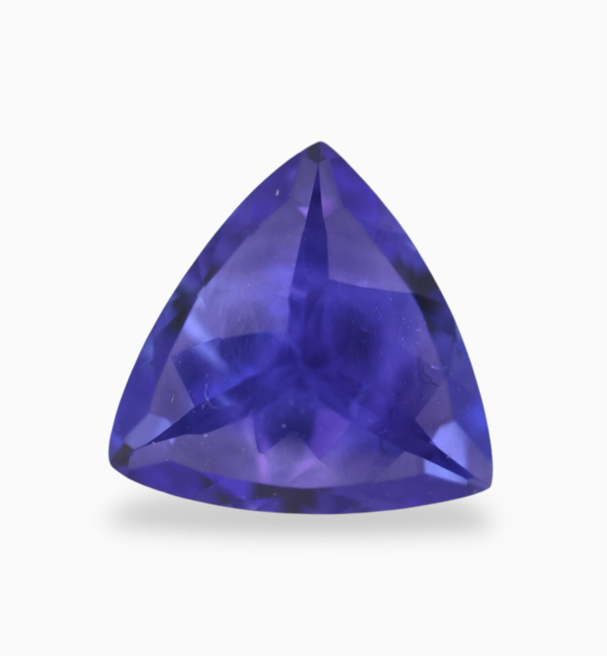Natural Tanzanite Stone in Trilliant Shape 1.64 Carats Size 8x8mm