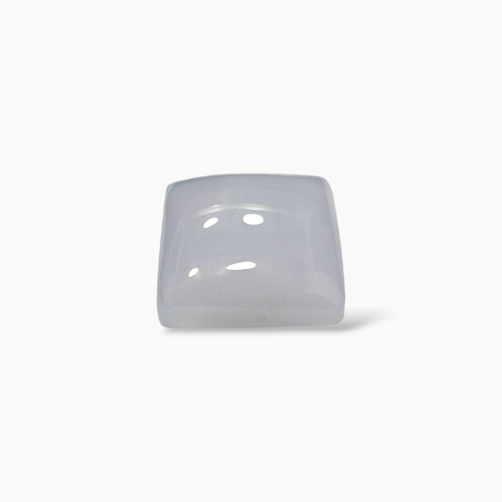 Chalcedony Stone Square Cut in 46 Carats with 24 mm in Size for Sale
