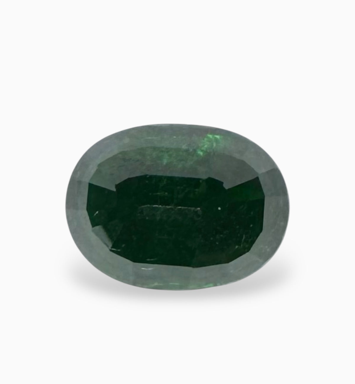 Tsavorite Garnet stone 2.40 Carats, 9.03 x 6.72 x 4.80 mm Natural Green Garnet