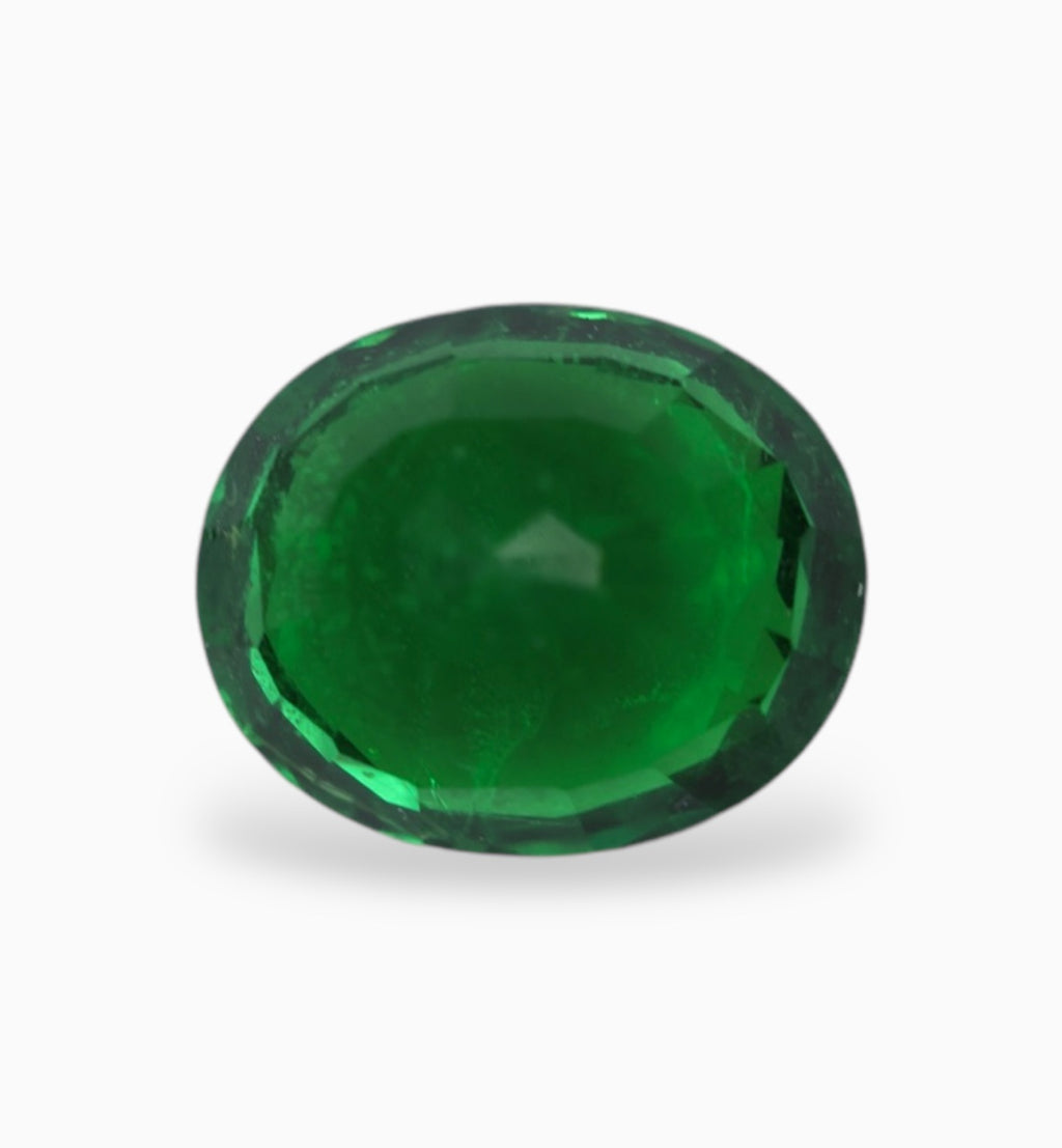 Tsavorite Stone 0.68 carats Oval Cut 5.4x4.5mm