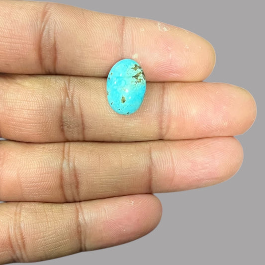 Turquaz Stone 4.92 Carats 15 x 10.6 x 5.1 mm in Oval