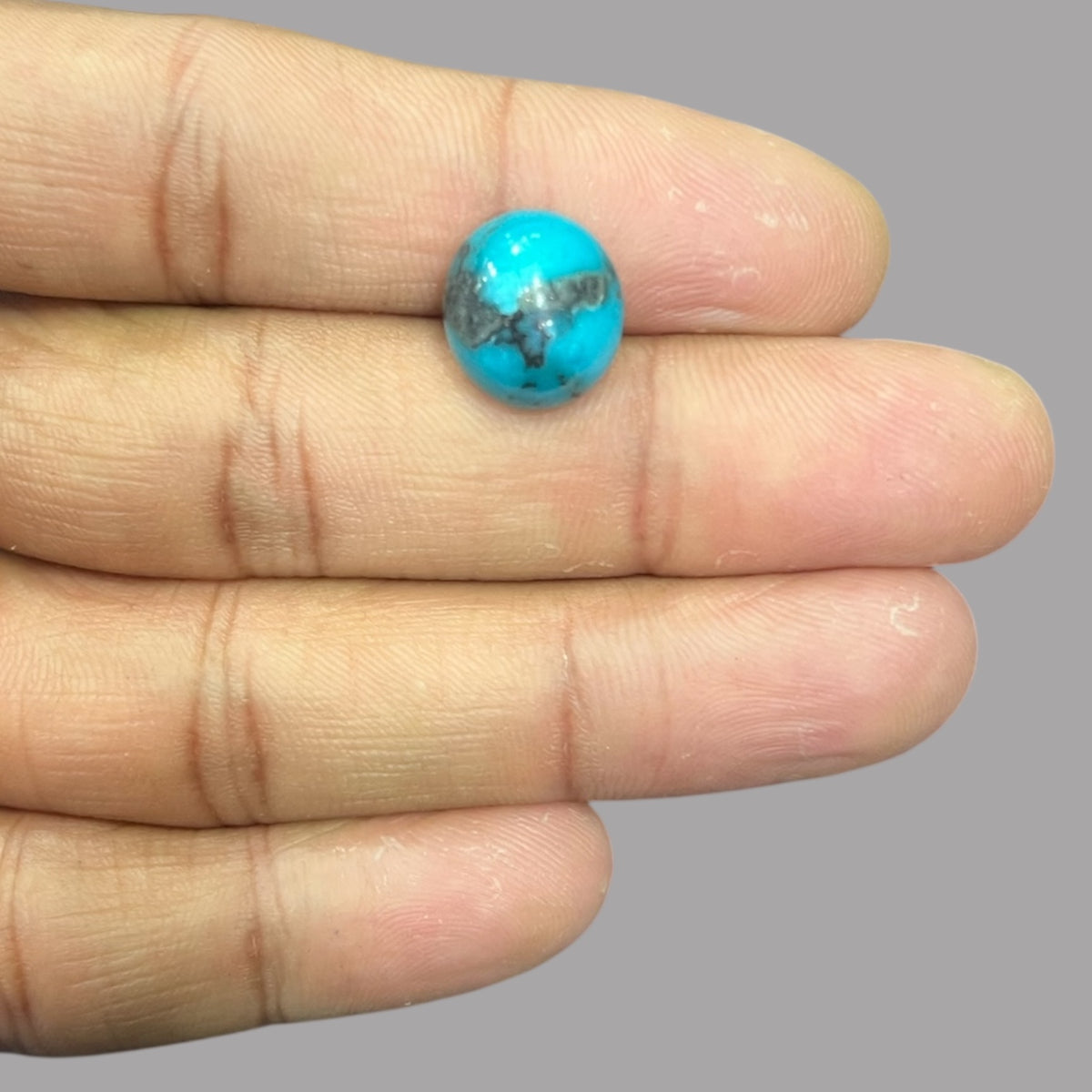 Turquoise Beads For Sale 6.81 Carats 13 x 11.7 x 6.7 mm in Oval 