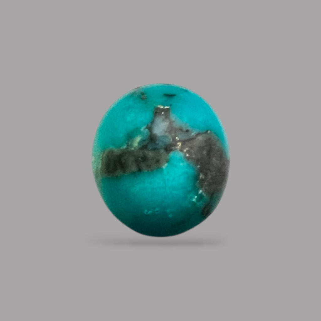 Turquoise Beads For Sale 6.81 Carats 13 x 11.7 x 6.7 mm in Oval 