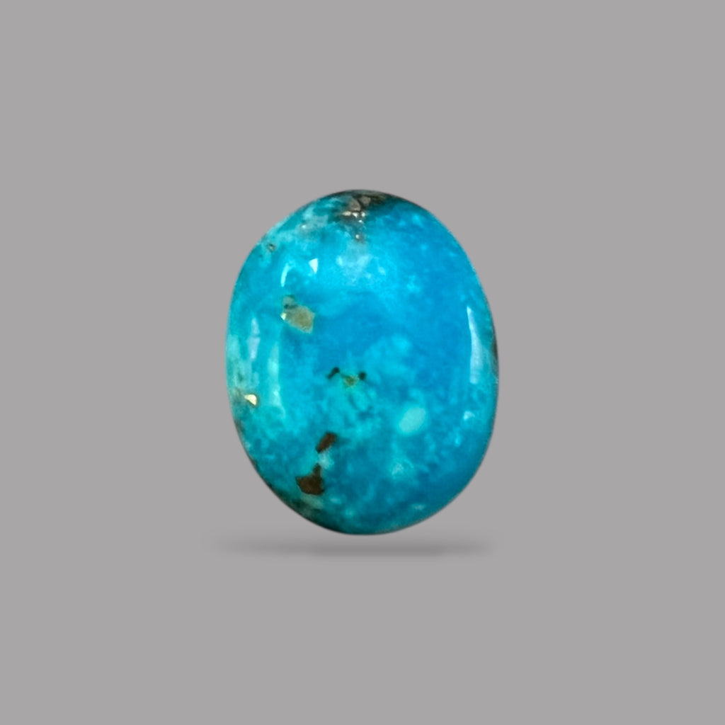 Turquoise Beads For Sale 6.87 Carats 14.1 x 11.2 x 5.8 mm in Oval 