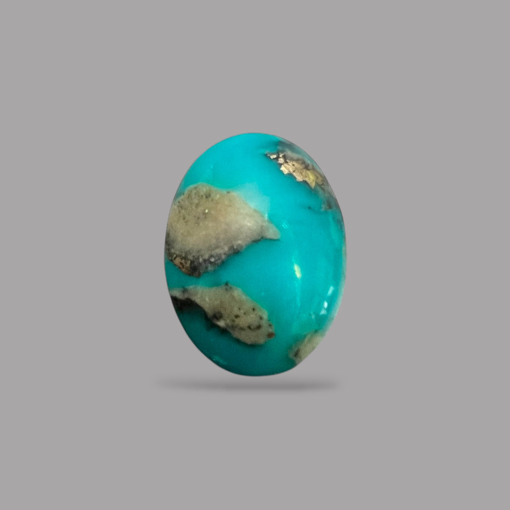 Turquoise Buy Online 4.35 Carats 12.4 x 9.2 x 5.5 mm in Oval