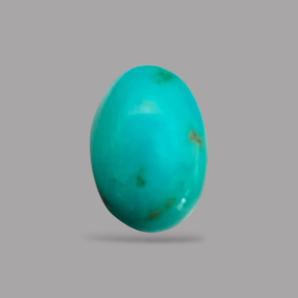 Turquoise Cabochon 13.78 Carats 19 x 13.2 x 8.3 mm in Oval