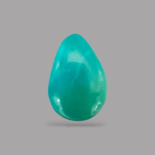 Turquoise Cabochon  2.93 Carats 12.3 x 8.3 x 4 mm in Pear