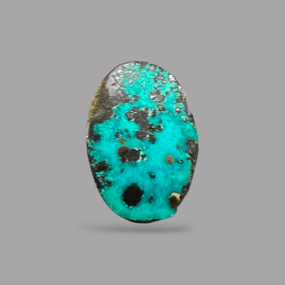 Turquoise Cabochon 23.23 Carats 27.8 x 19.2 x 5.4 mm in Oval