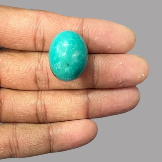 Turquoise Cabochon 33.33 Carats 24.1 x 18.9 x 12 mm in Oval