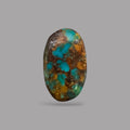 Turquoise Cabochon 7.14 Carats 16.5 x 9.7 x 5.7 mm in Oval