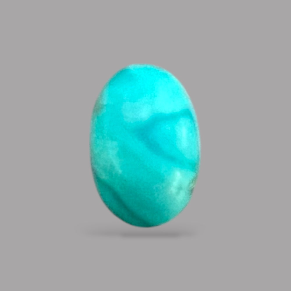 Turquoise Cabochons For Sale 0.33 Carats 6.1 x 4 x 2.4 mm in oval