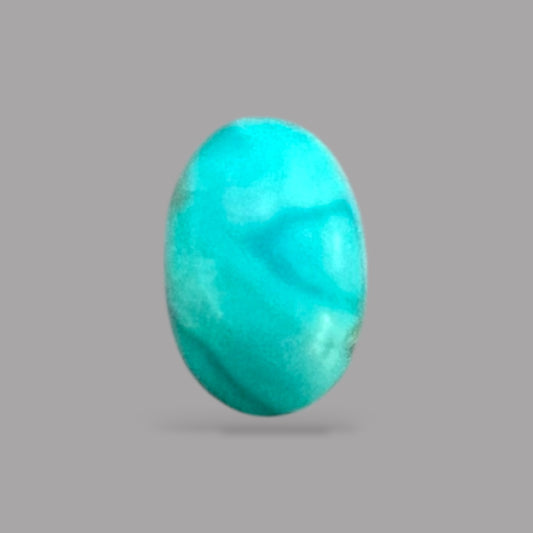 Turquoise Cabochons For Sale 0.33 Carats 6.1 x 4 x 2.4 mm in oval