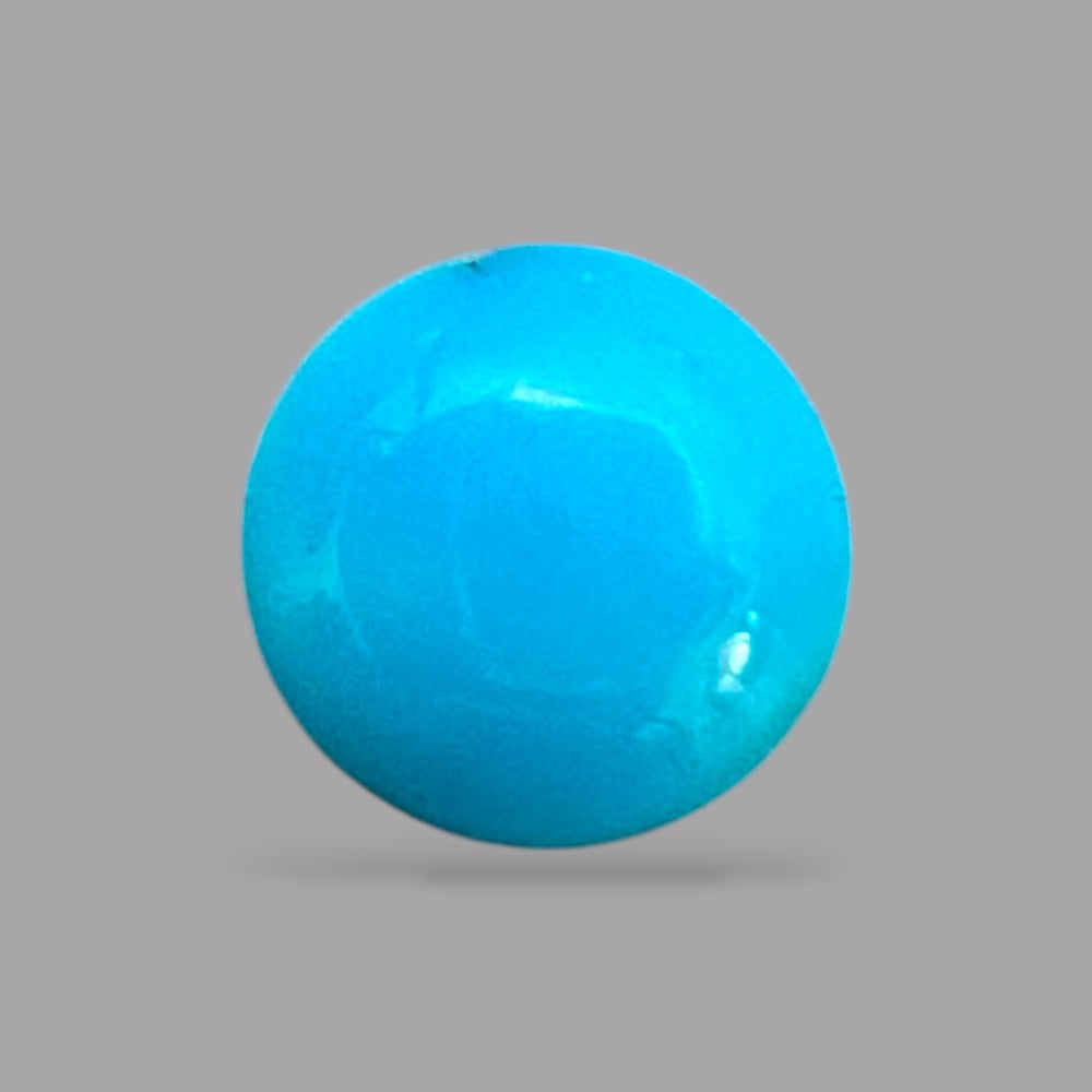 Turquoise Cabochons For Sale 0.49 Carats 5.6 x 2.5 mm in Round