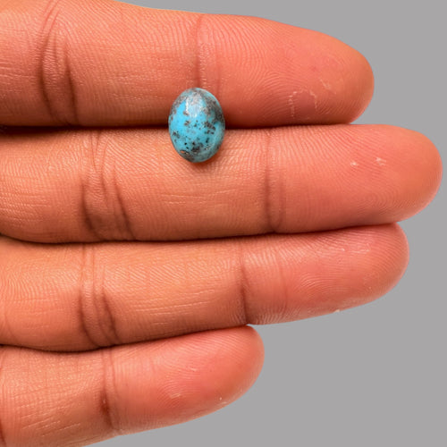 Turquoise Cabochons For Sale 2.81 Carats 10.6 x 8 x 5 mm in Oval