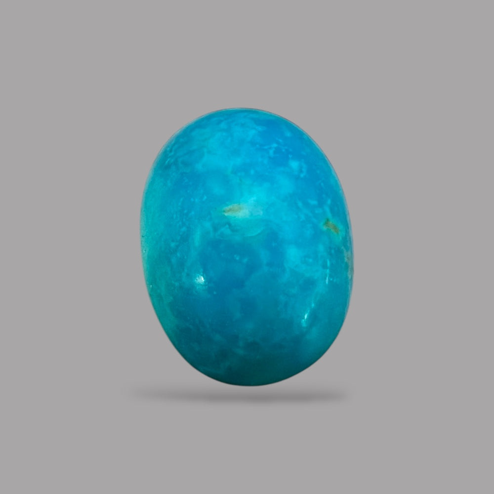 Turquoise Cabochons For Sale 20.99 Carats 19.8 x 14.5 x 10.2 mm in Oval