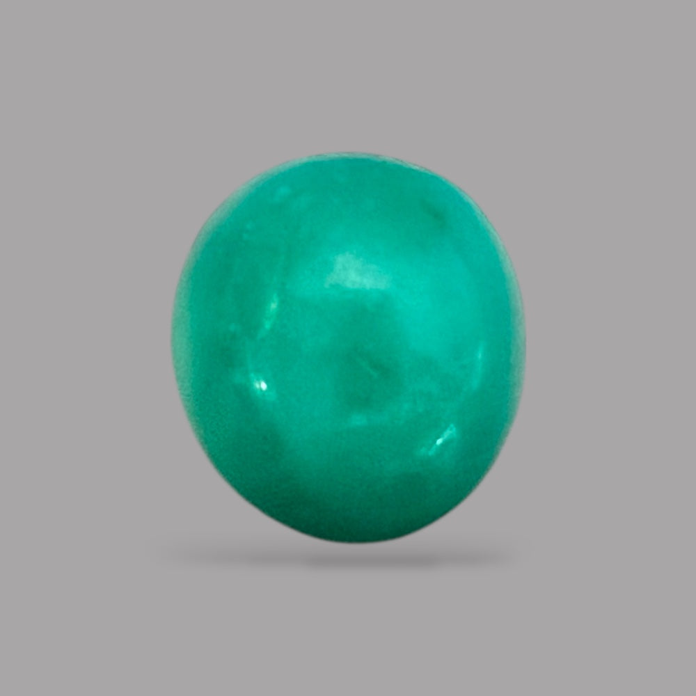 Turquoise Cabochons For Sale 6.96 Carats 12.6 x 11.3 x 7.9 mm in Oval