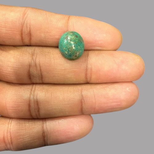 Turquoise Cabs For Sale 7.88 Carats 14.1 x 12.3 x 7 mm in Oval