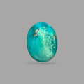 Turquoise Crystal 3.65 Carats 11.6 x 9.1 x 4.9 mm in Oval