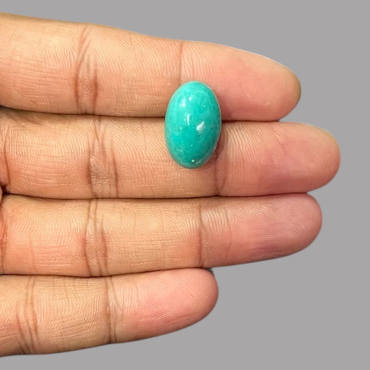 Turquoise For Sale 11.82 Carats 18.8 x 12.2 x 9.8 mm in Oval