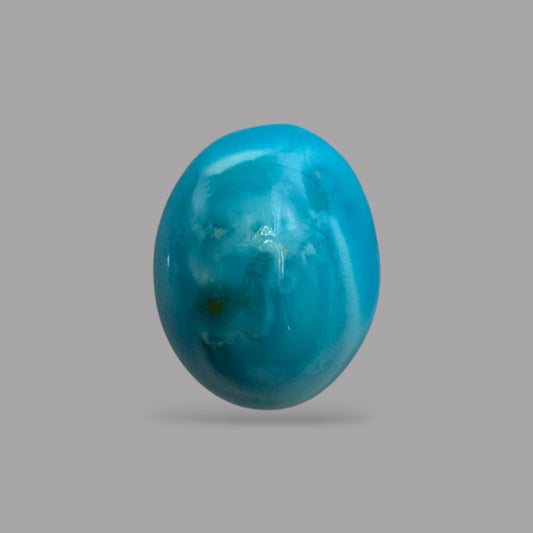 Turquoise For Sale 3.51 Carats 10.6 x 8.4 x 6 mm in Oval