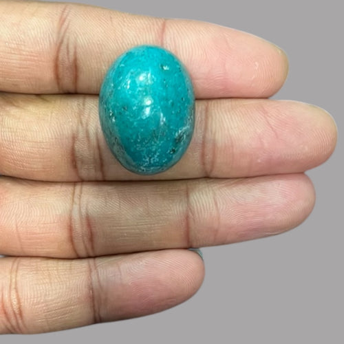 Turquoise For Sale 42.21 Carats 27.3 x 20.2 x 13.2 mm in Oval
