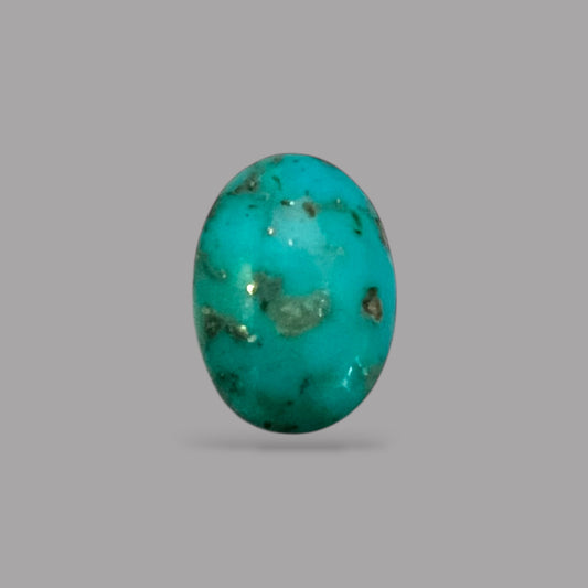 Turquoise For Sale 5.47 Carats 14.3 x 10.3 x 6 mm in Oval 