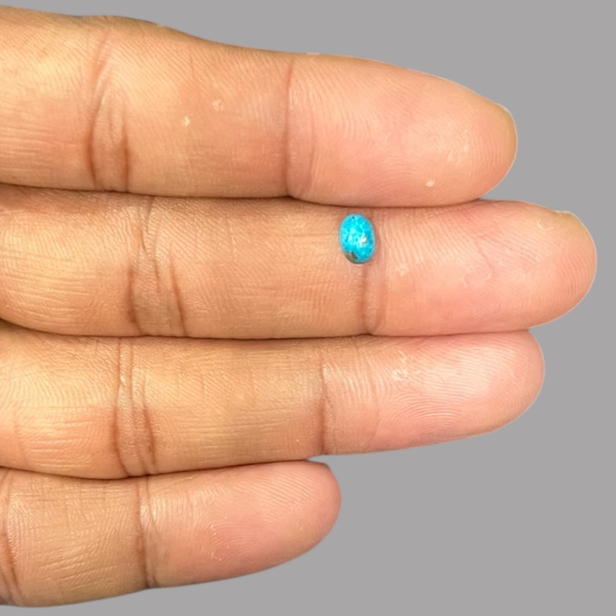 Turquoise Gem 0.44 Carats 6 x 4.1 x 2.5 mm in oval