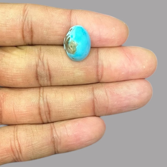 Turquoise Gem 16.96 Carats 16.3 x 12.2 x 11.1 mm in Oval