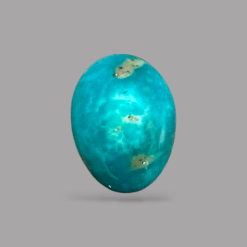 Turquoise Gem 2.51 Carats 10.7 x 8.1 x 4.3 mm in oval