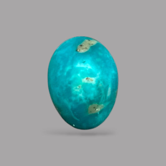 Turquoise Gem 2.51 Carats 10.7 x 8.1 x 4.3 mm in oval