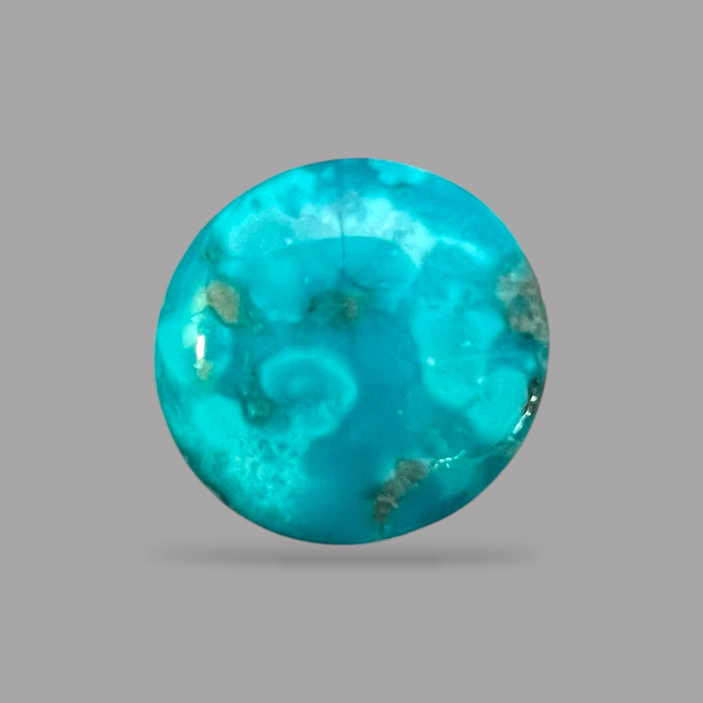 Turquoise Gem 21.77 Carats 19.7 x 6.7  mm in Round
