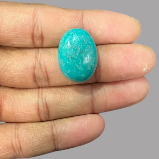 Turquoise Gem 23.57 Carats 24.3 x 17.7 x 8.8 mm in Oval