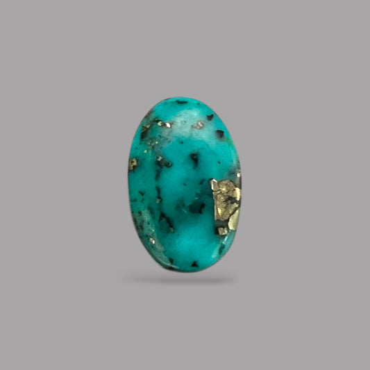 Turquoise Gem 4.21 Carats 12.5 x 8.1 x 5 mm in Oval