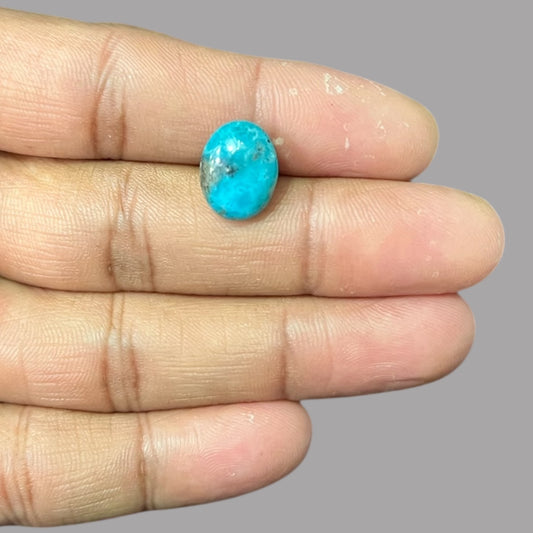 Turquoise Gem 5.70 Carats 13.8 x 10.7 x 5 mm in Oval