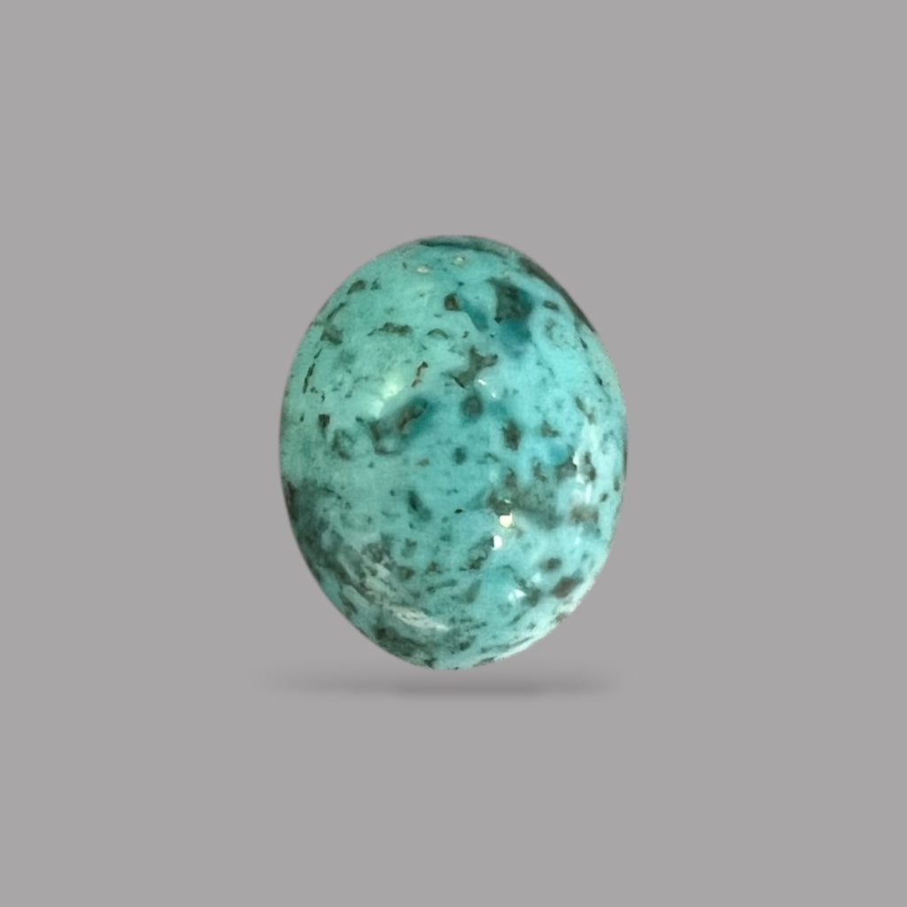 Turquoise Gems For Sale 4.02 Carats 11.7 x 9.5 x 5.6 mm in Oval