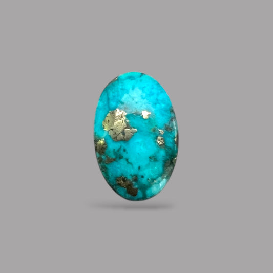 Turquoise Gems For Sale 4.47 Carats 14.6 x 9.4 x 3.4 mm in Oval 