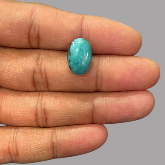 Turquoise Gems For Sale 5.42 Carats 15.5 x 10.5 x 4.8 mm in Oval